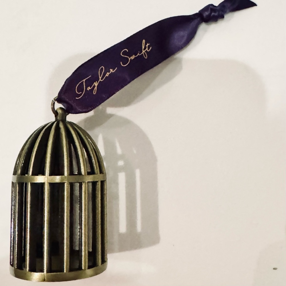 NWT - New Speak Now Taylor Swift Christmas Ornament Bird Cage